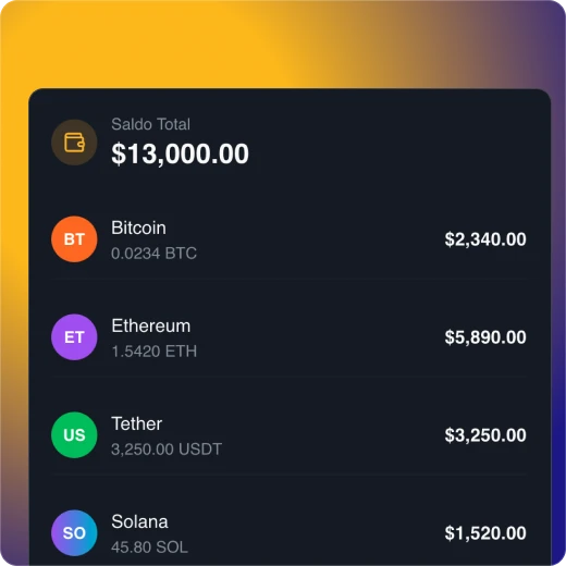 Carteira Multimoedas